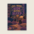One More Side Before Sleep — Atmospheric domestic illustration music art print