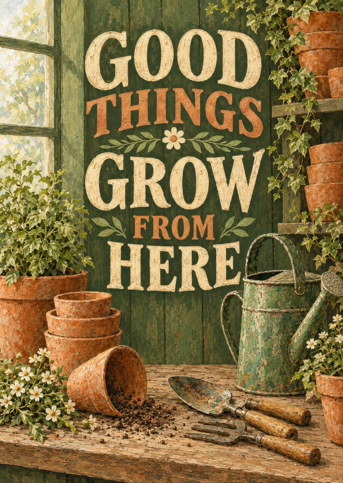 Good Things Grow From Here — artwork detail