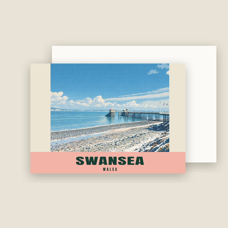 Mumbles Pier, Swansea Christmas Cards (Pack of 10)