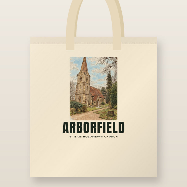 St Bartholomew's Church, Arborfield Tote Bag