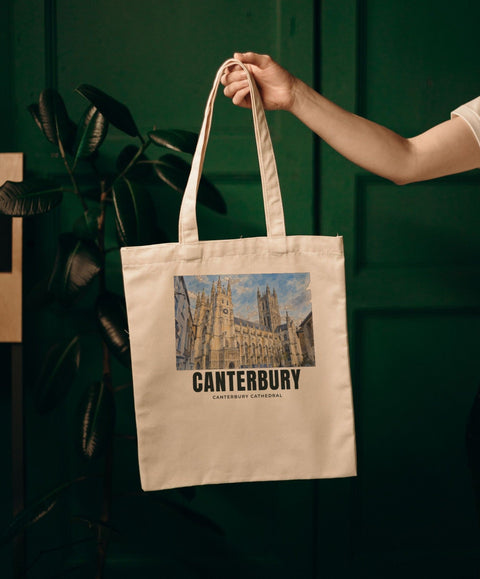 Canterbury Cathedral Tote Bag