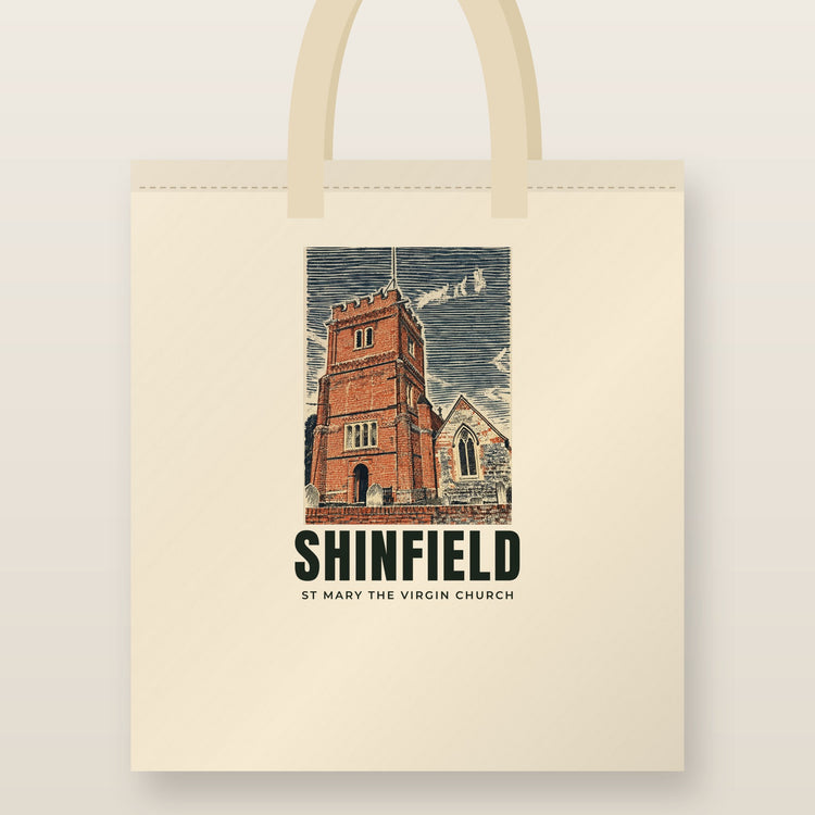 St Mary the Virgin Church, Shinfield Tote Bag