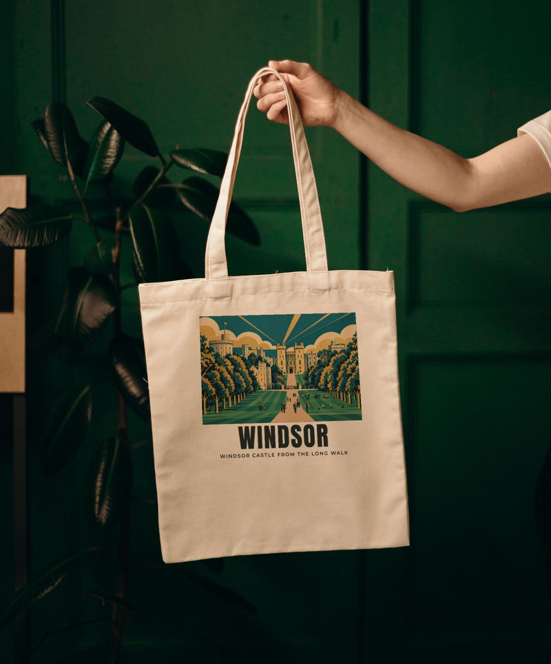 Windsor Castle from the Long Walk Tote Bag
