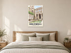 St Winefride’s Well, Holywell Poster at A1, as a poster, above a bed
