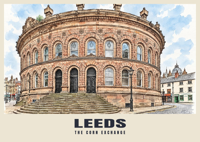 The Corn Exchange, Leeds Poster
