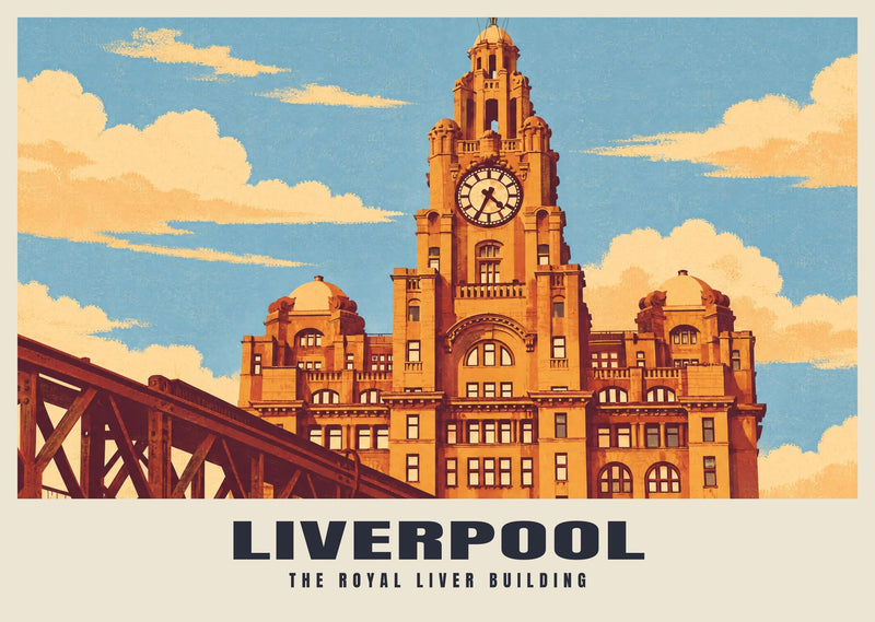 The Royal Liver Building, Liverpool Poster