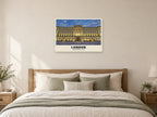 Buckingham Palace, London Poster at A1, as a poster, above a bed