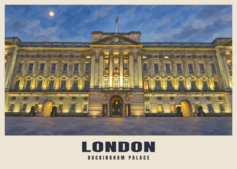 Buckingham Palace, London Poster