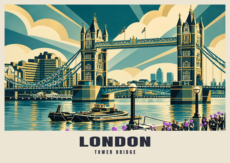 Tower Bridge, London Poster