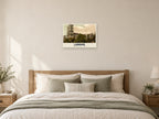 Westminster Abbey, London Poster at A2, as a poster, above a bed