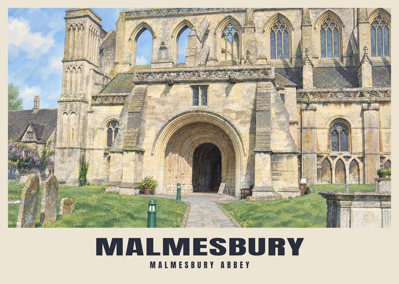 Malmesbury Abbey Poster