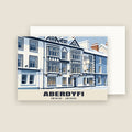 Aberdyfi Christmas card with its envelope