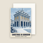 Abingdon County Hall Christmas card with its envelope