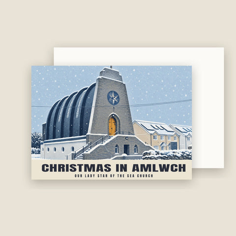 Our Lady Star of the Sea Church, Amlwch Christmas Cards (Pack of 10)