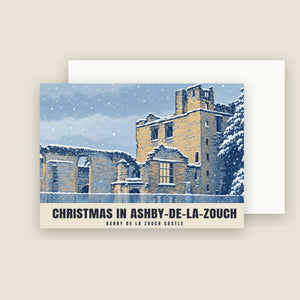 Ashby de la Zouch Castle, Ashby-de-la-Zouch Christmas Cards (Pack of 10)