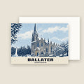 Ballater Christmas card with its envelope