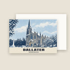 Ballater Christmas card with its envelope