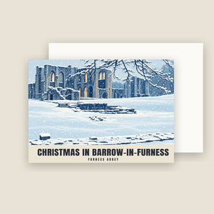 Furness Abbey, Barrow-in-Furness Christmas Cards (Pack of 10)