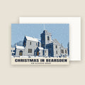 New Kilpatrick Church, Bearsden Christmas card with its envelope