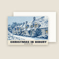 Arlington Row, Bibury Christmas card with its envelope