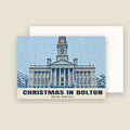Bolton Town Hall Christmas card with its envelope