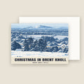 Brent Knoll (hill), Brent Knoll Christmas card with its envelope