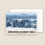 Brent Knoll (hill), Brent Knoll Christmas card with its envelope