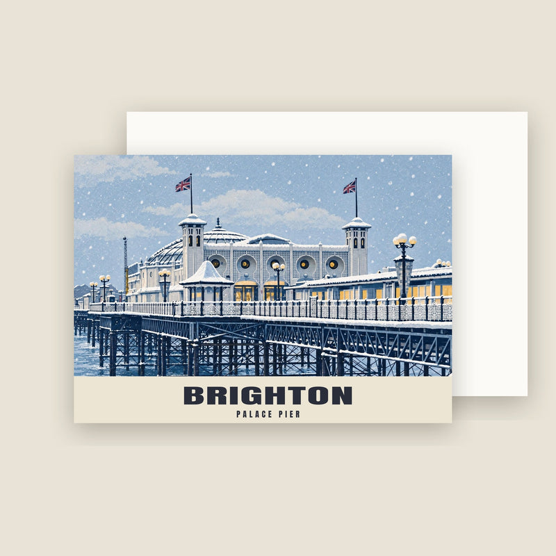 Palace Pier, Brighton Christmas Cards (Pack of 10)