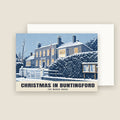 The Manor House, Buntingford Christmas card with its envelope