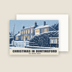 The Manor House, Buntingford Christmas card with its envelope