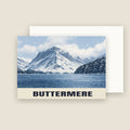 Buttermere Christmas card with its envelope