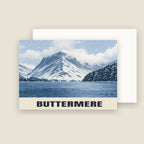 Buttermere Christmas card with its envelope