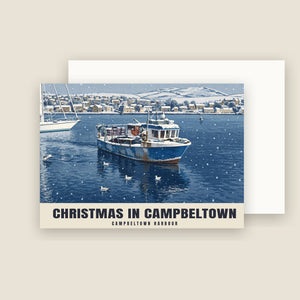 Campbeltown Harbour Christmas Cards (Pack of 10)