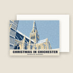 Chichester Cathedral Christmas card with its envelope