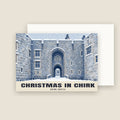 Chirk Castle Christmas card with its envelope