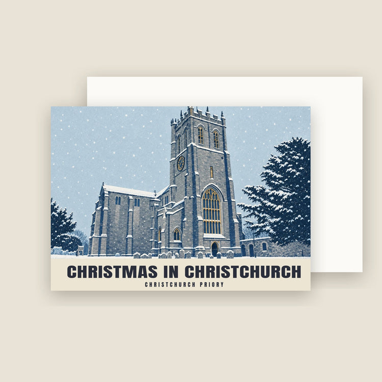 Christchurch Priory Christmas Cards (Pack of 10)