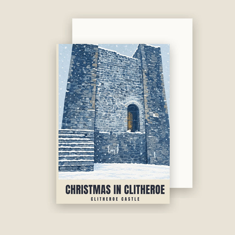 Clitheroe Castle Christmas Cards (Pack of 10)