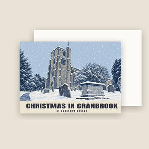St Dunstan’s Church, Cranbrook Christmas Cards (Pack of 10)