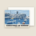 Dunbar Castle Christmas card with its envelope