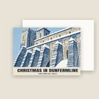Dunfermline Abbey Christmas card with its envelope