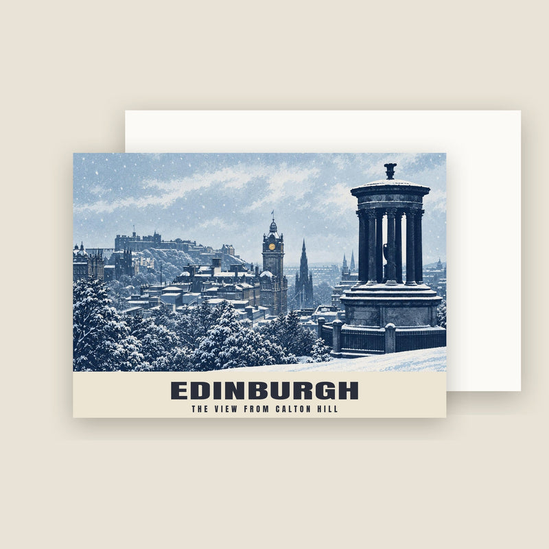 Calton Hill, Edinburgh Christmas Cards (Pack of 10)