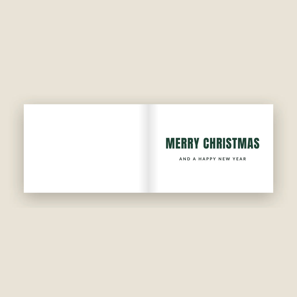 Inside the Calton Hill, Edinburgh Christmas card: Merry Christmas and a Happy New Year