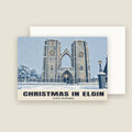 Elgin Cathedral Christmas card with its envelope
