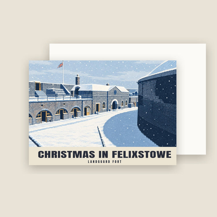 Landguard Fort, Felixstowe Christmas Cards (Pack of 10)