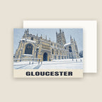 Gloucester Cathedral Christmas card with its envelope