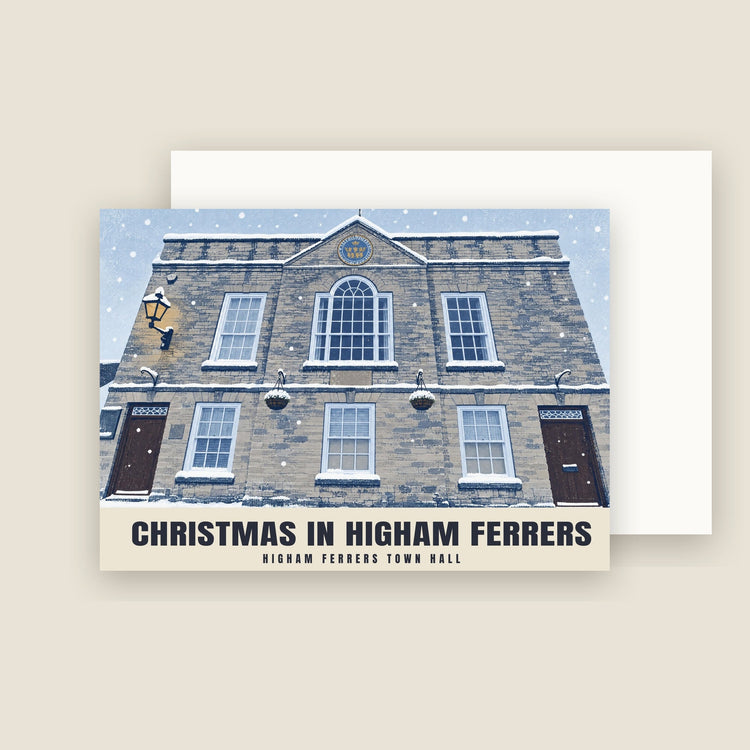 Higham Ferrers Town Hall Christmas Cards (Pack of 10)