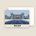 Floors Castle, Kelso Christmas card with its envelope