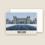 Floors Castle, Kelso Christmas card with its envelope