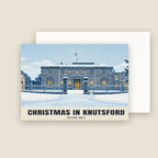 Tatton Hall, Knutsford Christmas card with its envelope