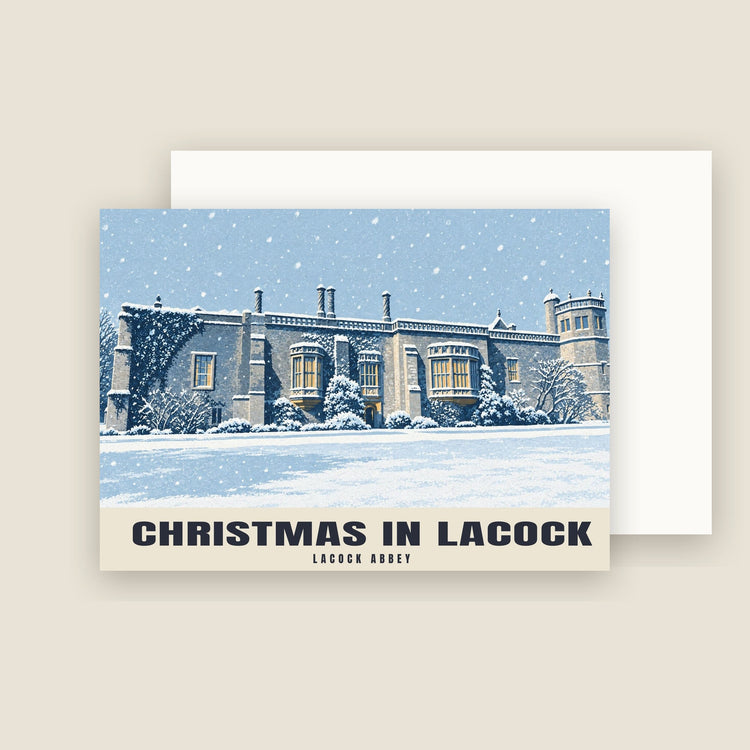 Lacock Abbey Christmas Cards (Pack of 10)